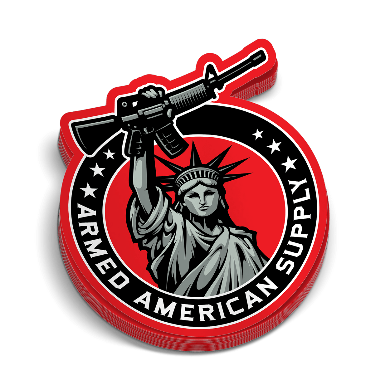 2019 AAS Logo Decal Armed American Supply
