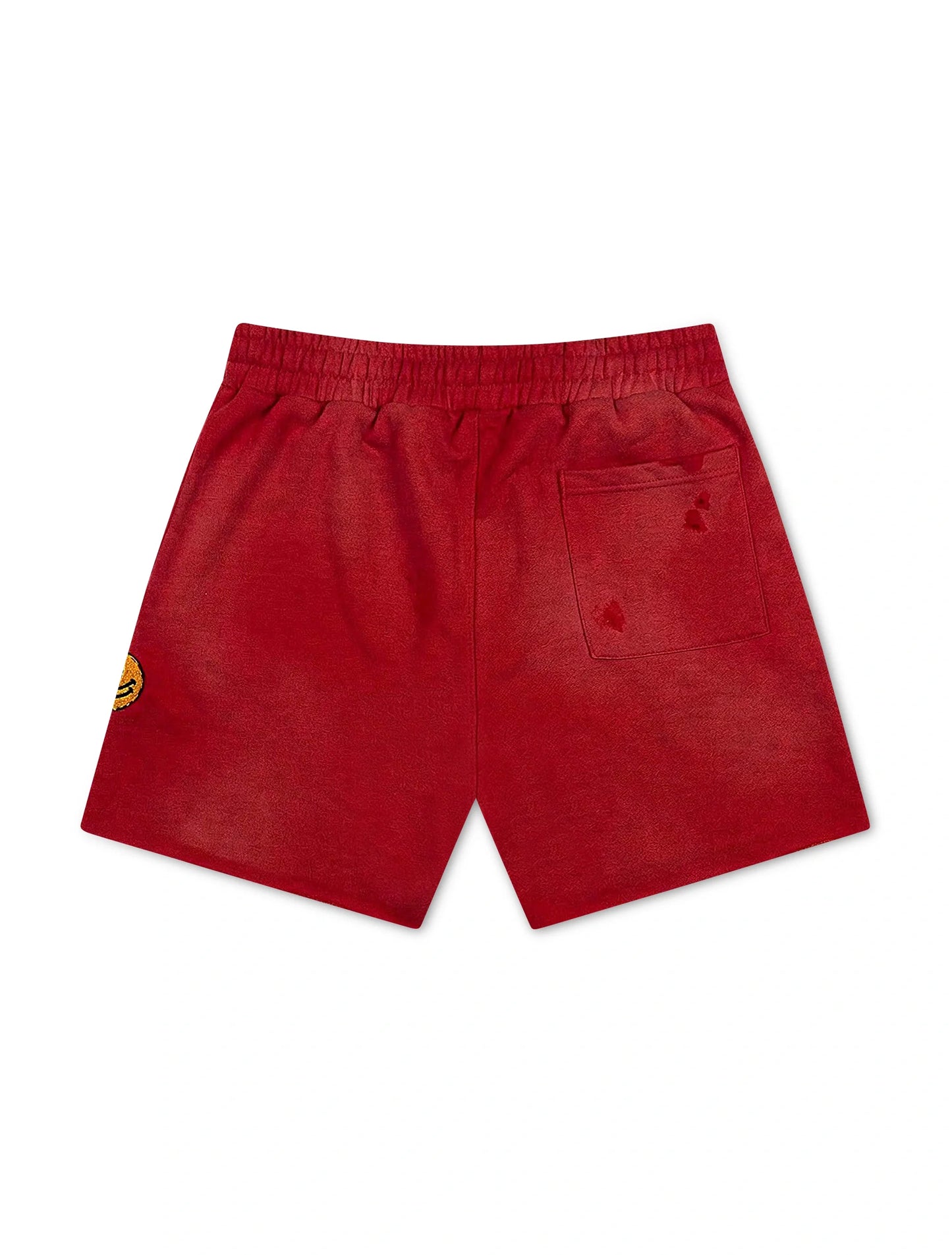 All Human H.O.M.E Shorts - Red Wash Denim Exchange