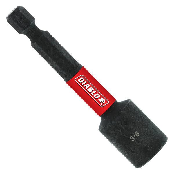 Diablo DNTSL38B 3/8" x 2-9/16" Magnetic Nut Driver (Bulk) VM Hardware
