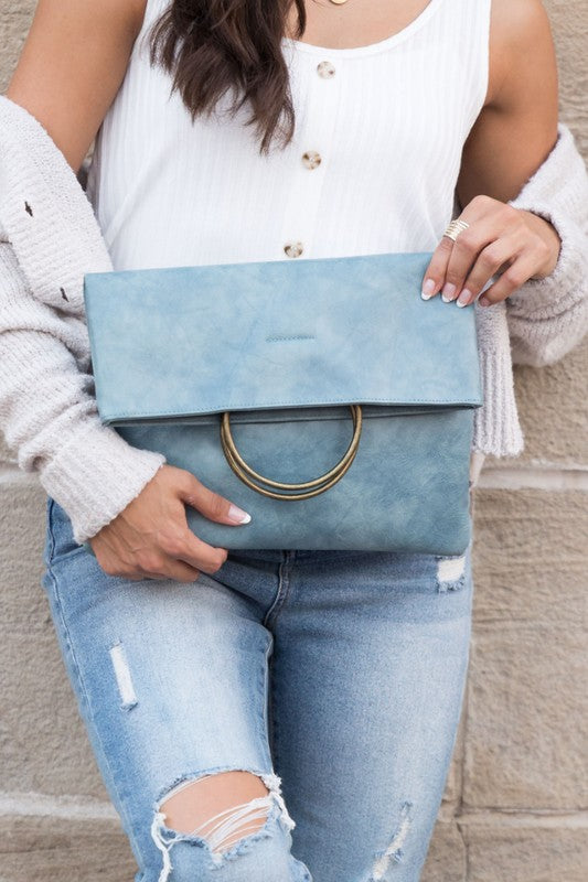 Fold-over O-ring Clutch See size chart under “more details” The Fashion Celestial