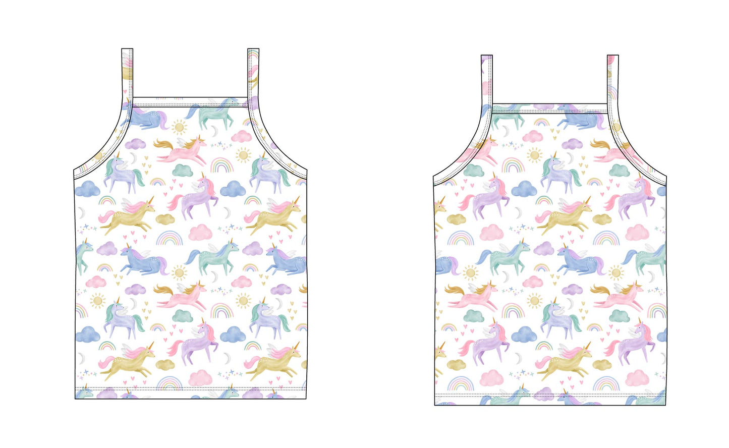 Elliana - Bamboo Tank Blush Lotus