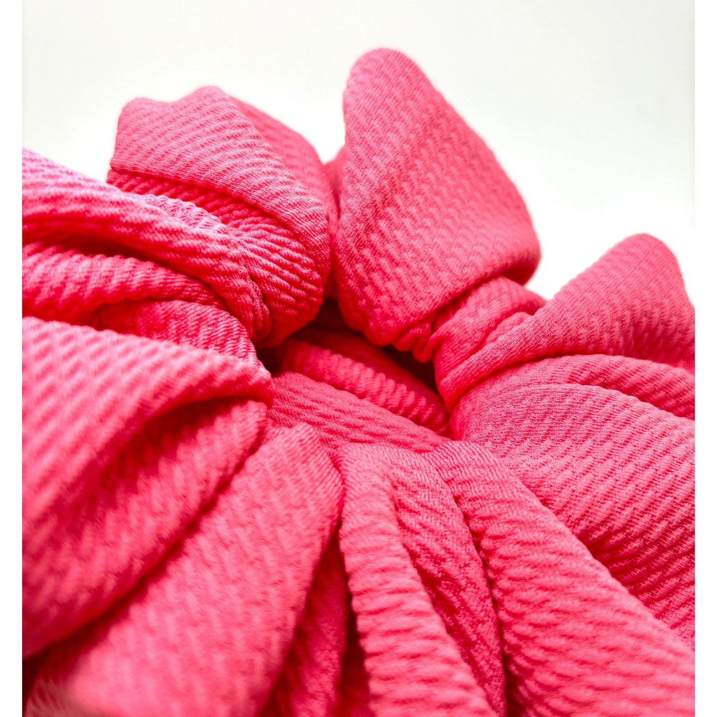 Dark Coral Summer Bullet Scrunchie Enchanted Scrunch