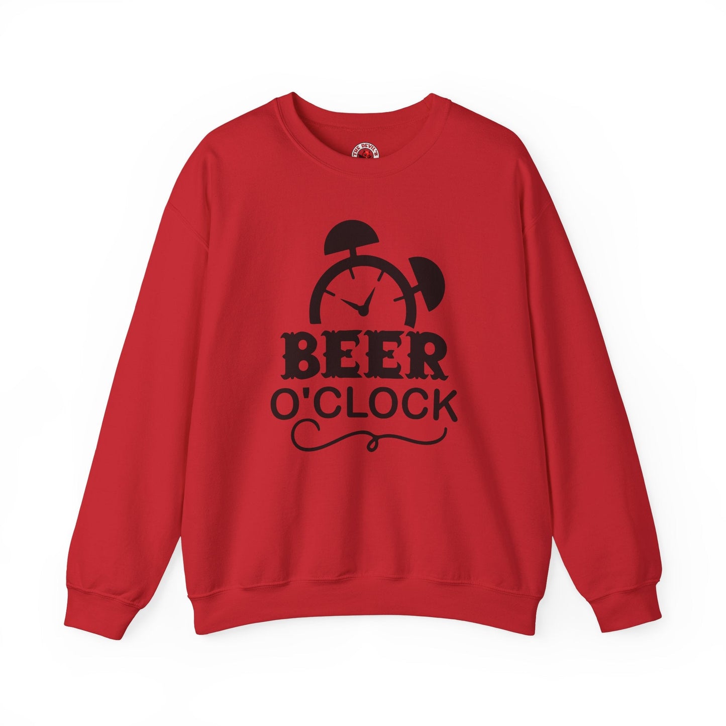Beer O'clock Crewneck Sweatshirt The Devil's Pickle