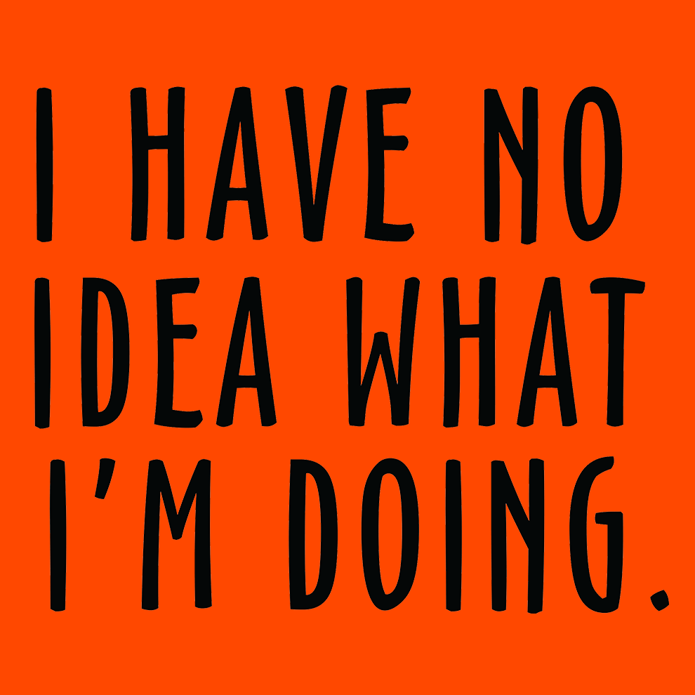No Idea What I'm Doing - Long Sleeve Safety Hi-Vis T-Shirt Armed American Supply