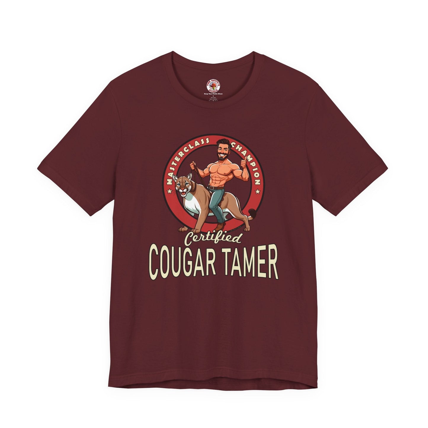 Certified Cougar Tamer T-Shirt The Devil's Pickle