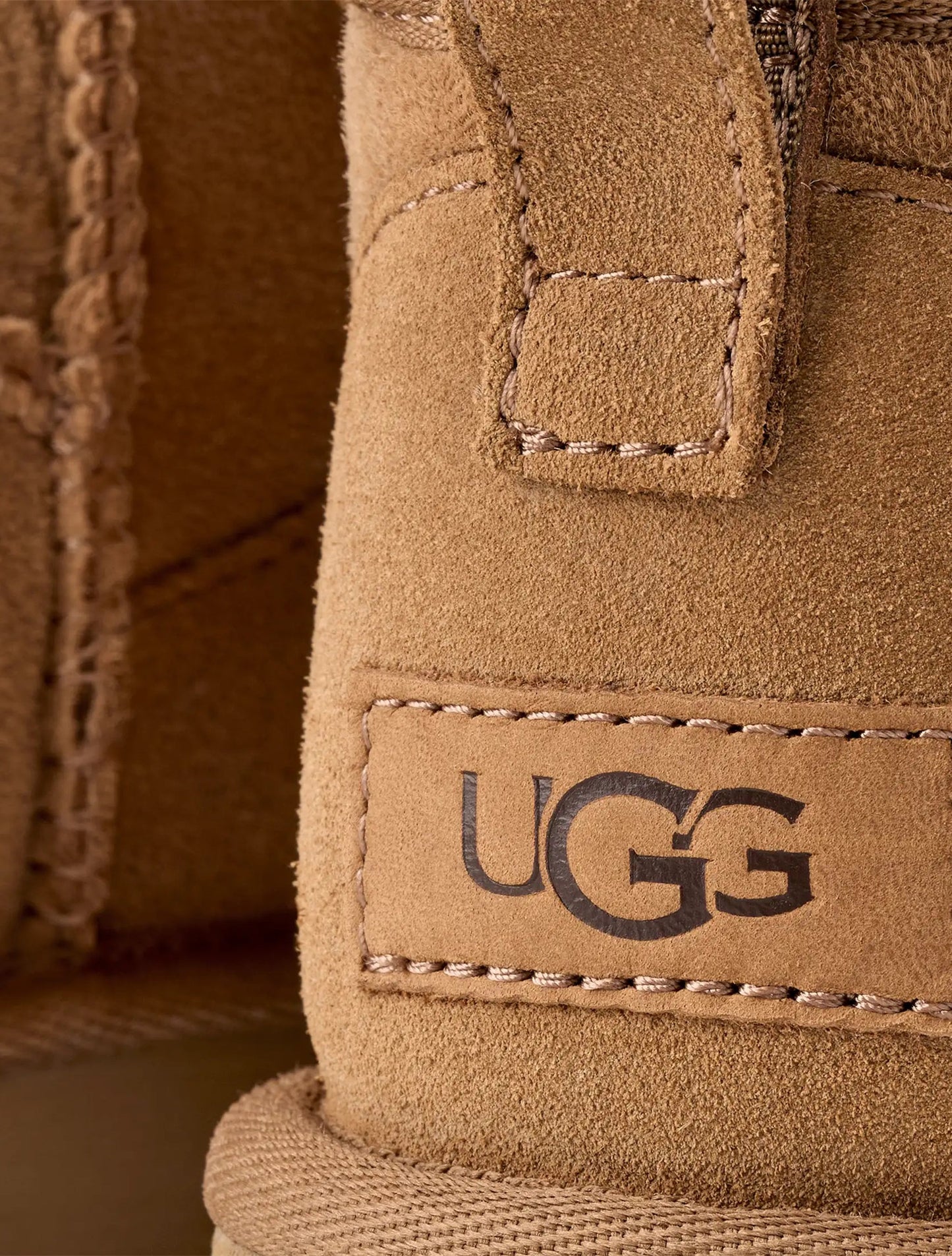 UGG Womens Classic Ultra Mini - Chestnut Denim Exchange