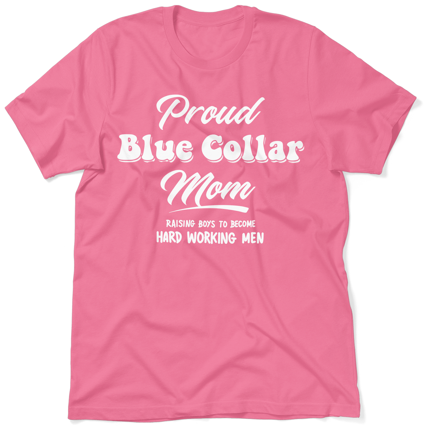 Proud Blue Collar Mom - T-Shirt Armed American Supply