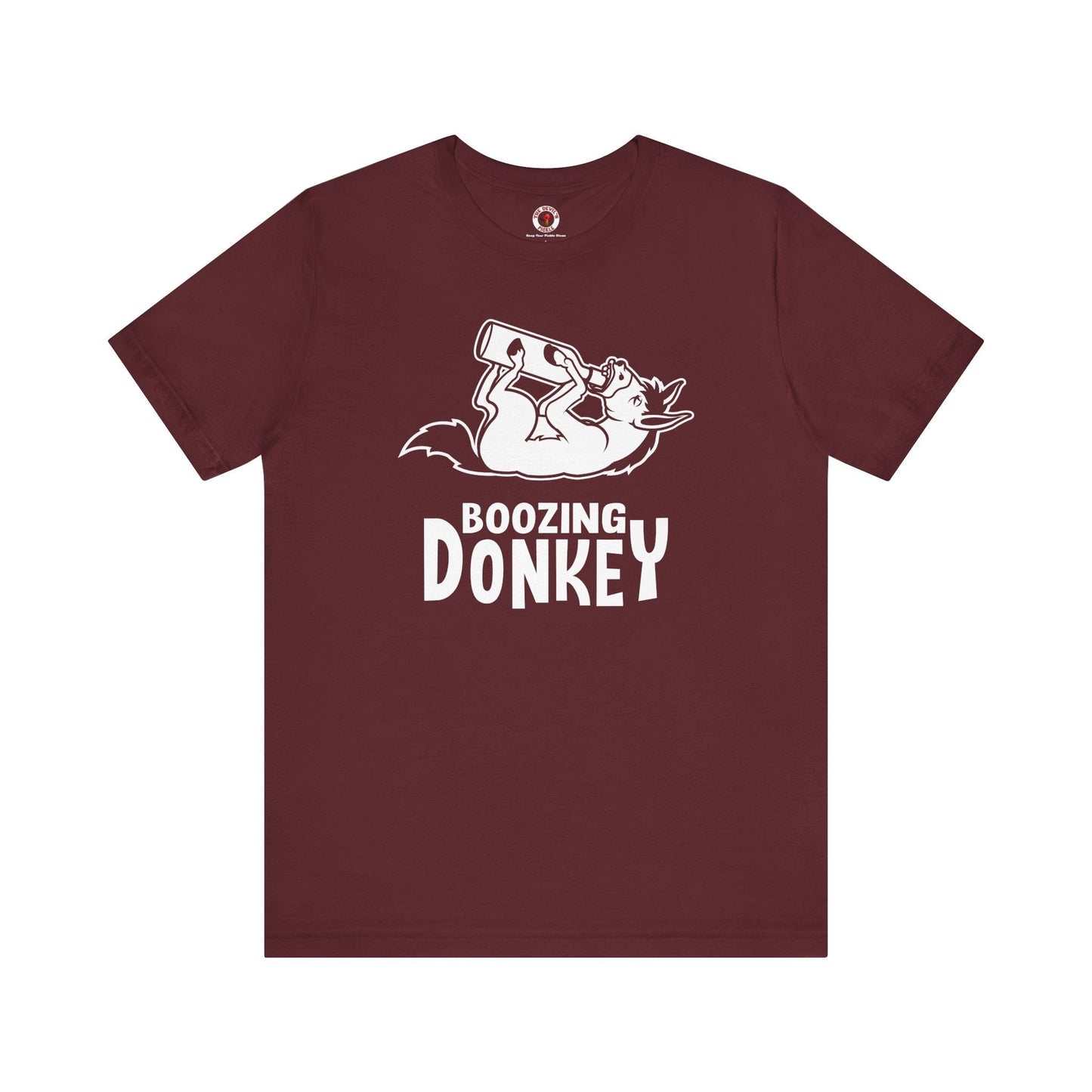 Boozing Donkey T-Shirt The Devil's Pickle