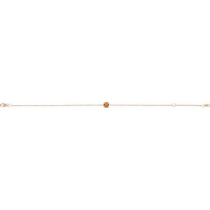 14K Rose Natural Citrine 6 1/2-7-1/2" Bracelet Ethereal Legacy Boutiques