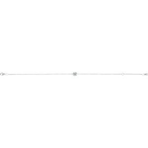 14K White Natural White Sapphire 6 1/2-7-1/2" Bracelet Ethereal Legacy Boutiques