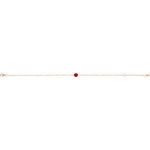 14K Rose Lab-Grown Ruby 6 1/2-7-1/2" Bracelet Ethereal Legacy Boutiques