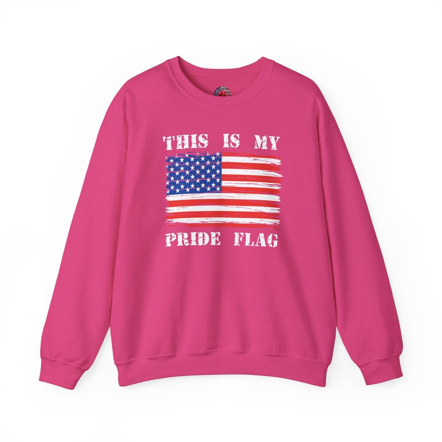 This Is My Pride Flag Crewneck Sweatshirt The Devil's Pickle