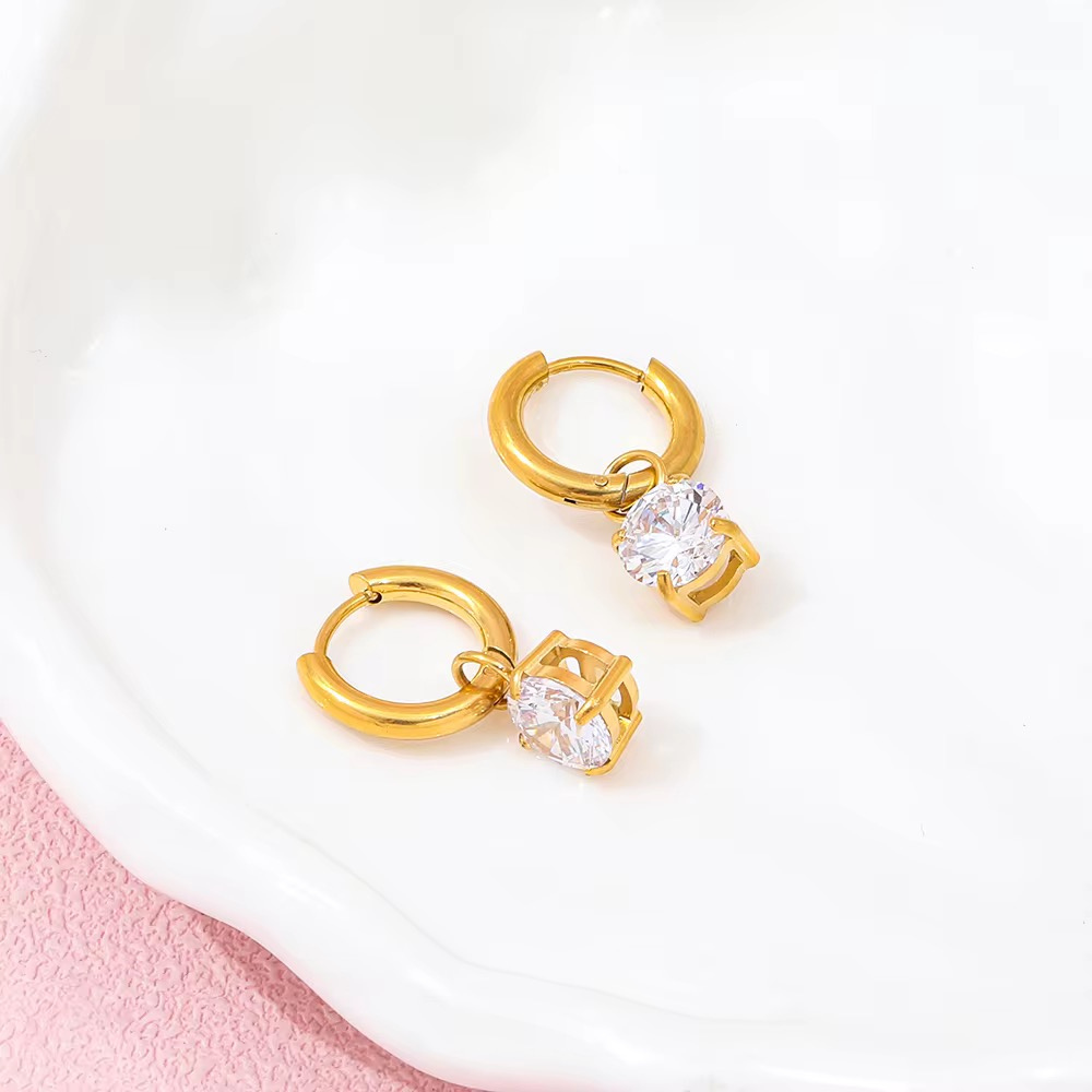 Millie Earrings 18K Gold Non Tarnish Water Resistant Deep South Originals