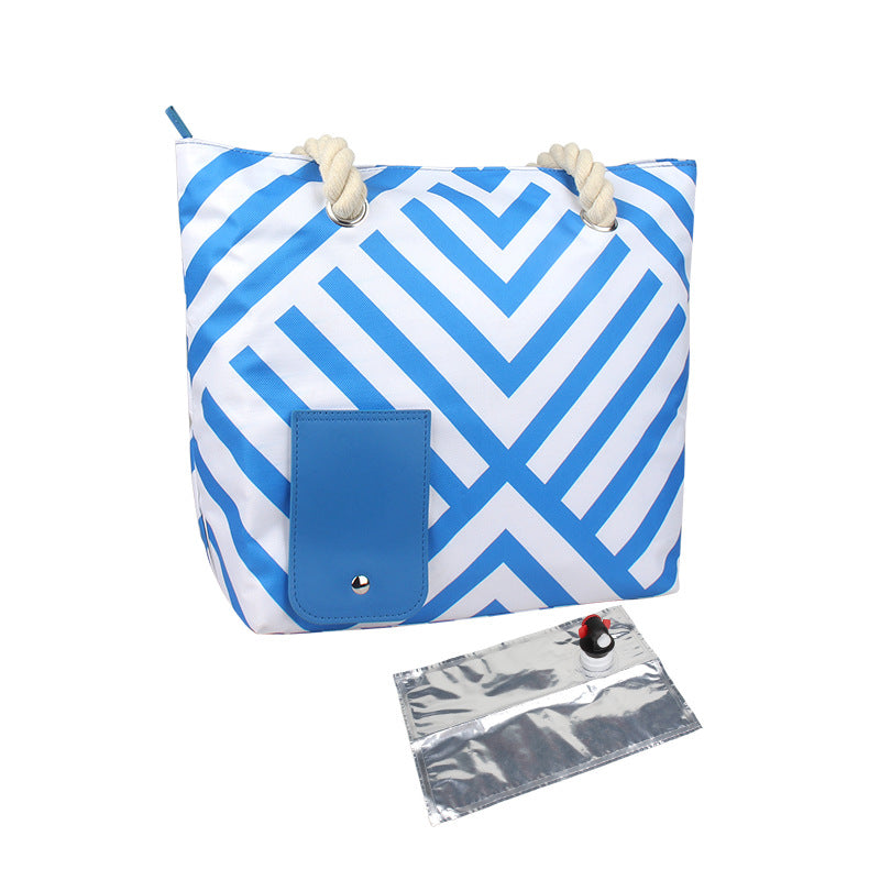 Insulated Tote Bag with Drink Dispenser ViralGalleria.com
