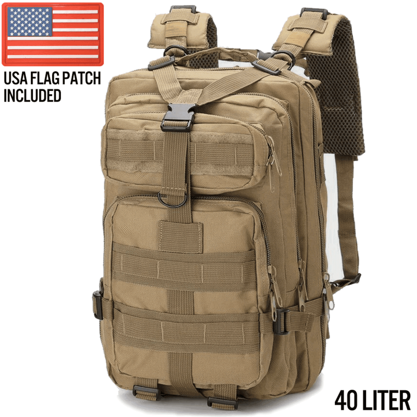 Tactical Backpack for Survival Gear SnagBag