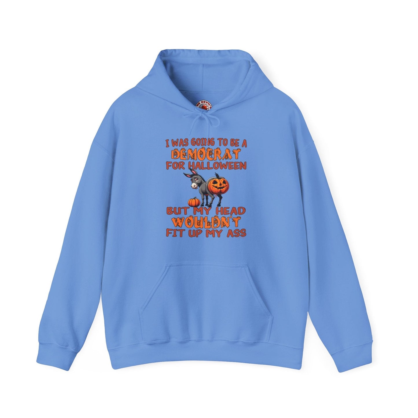 Democrat for Halloween Hooded Sweatshirt The Devil's Pickle