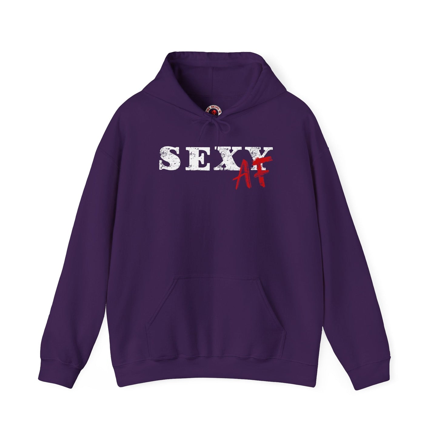 Sexy AF Hooded Sweatshirt The Devil's Pickle