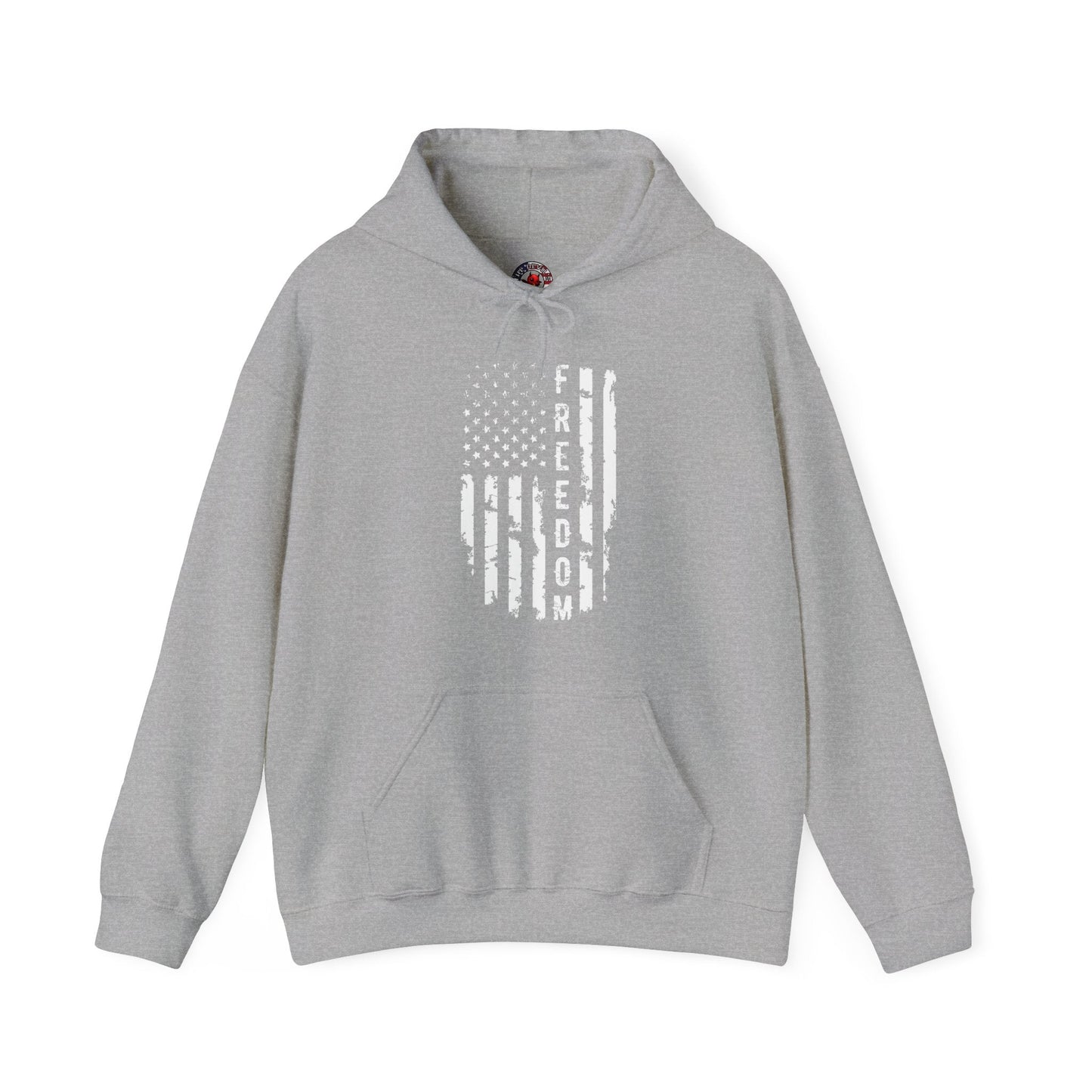 Freedom American Flag Hooded Sweatshirt The Devil's Pickle