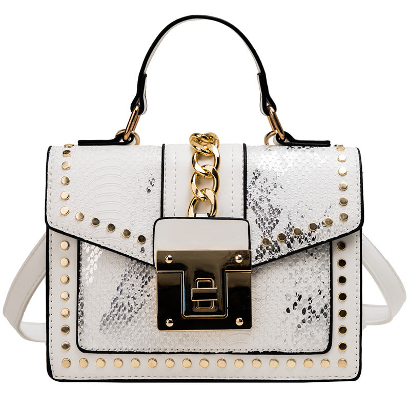 Fashion snake pattern handbag See size chart under “more details” The Fashion Celestial