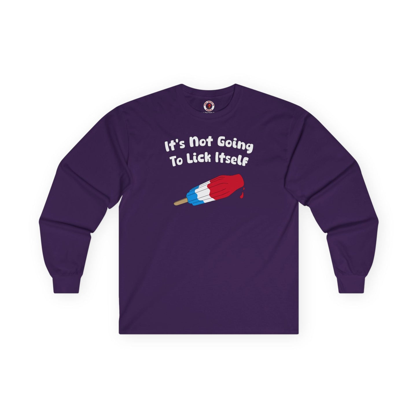 It's Not Going To Lick Itself Long Sleeve Tee The Devil's Pickle