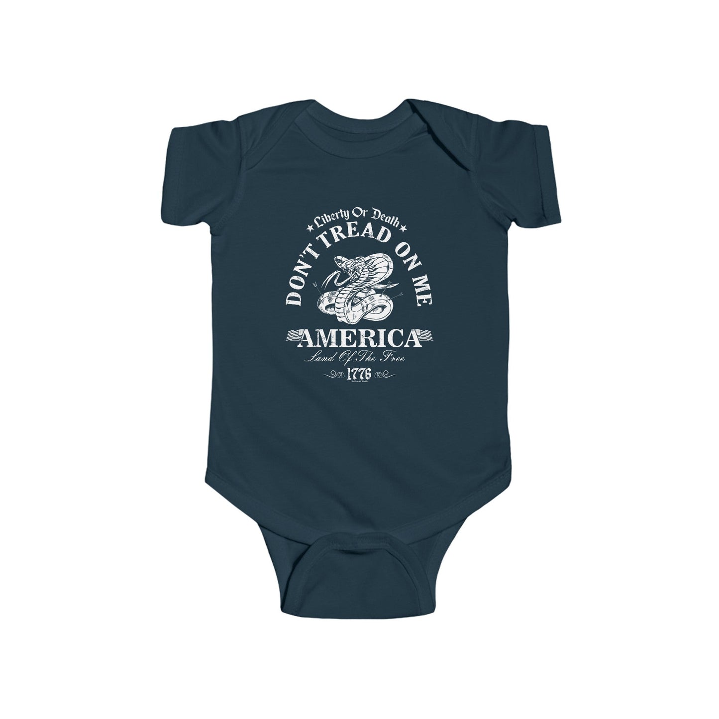 Don't Tread on Me Infant Fine Jersey Bodysuit The Devil's Pickle
