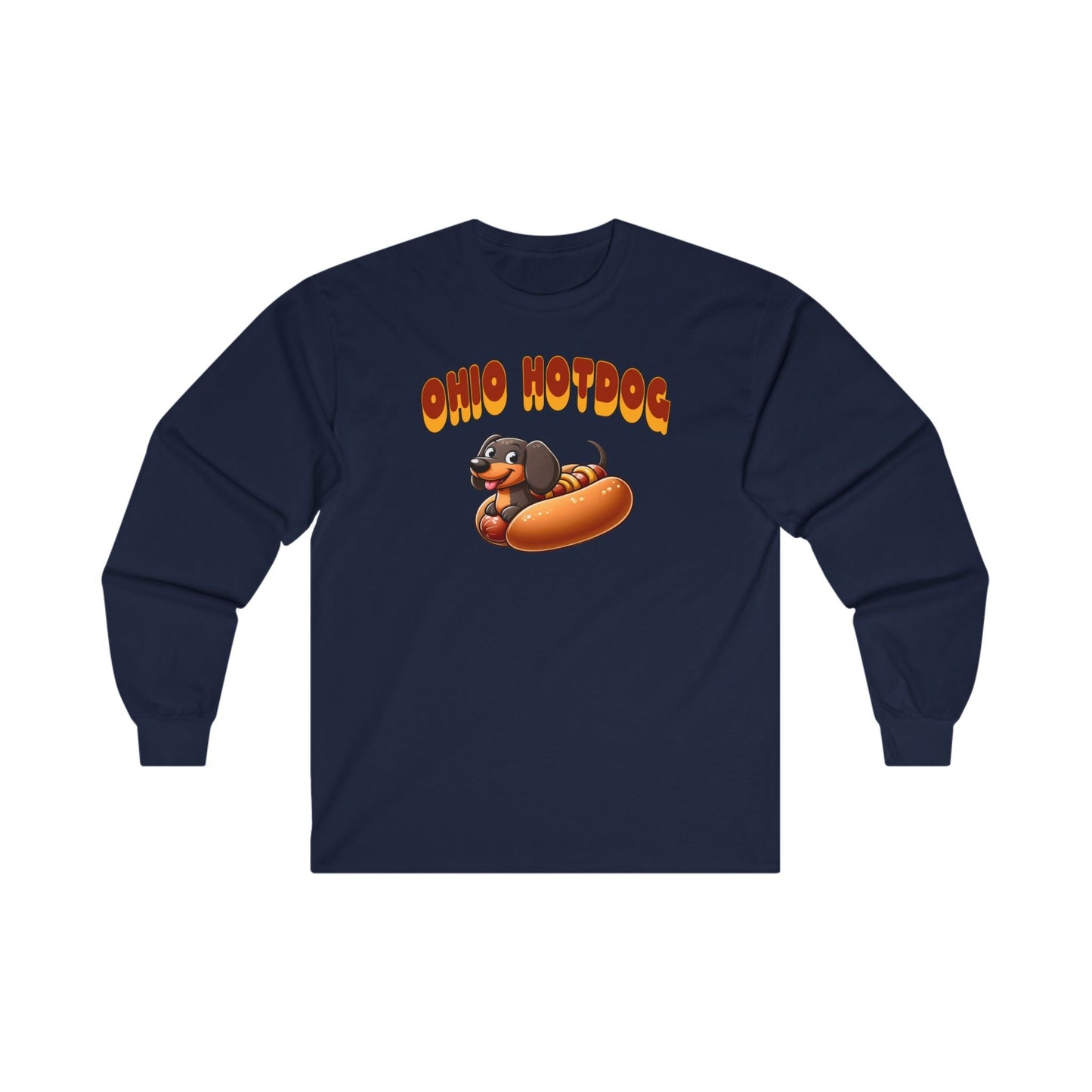 Ohio Hotdog Long Sleeve Tee The Devil's Pickle
