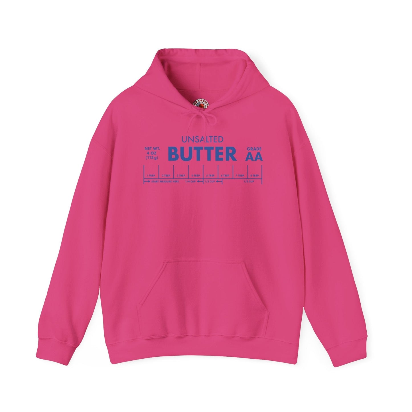 Unsalted Butter Hooded Sweatshirt The Devil's Pickle