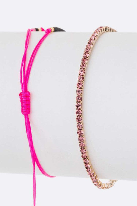 Seed Beads String Rhinestone Bracelet Set Shop Style & More | Fresh Looks, Everyday Deals & Free Shipping