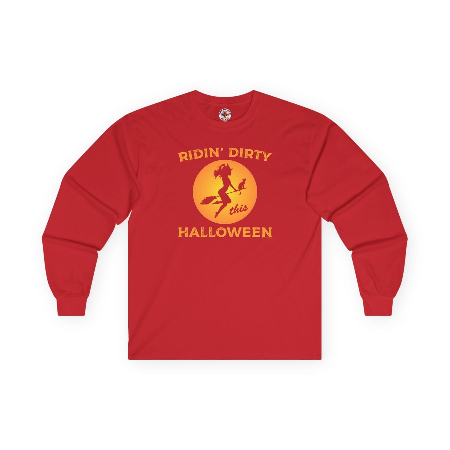 Ridin' Dirty This Halloween Long Sleeve Tee The Devil's Pickle