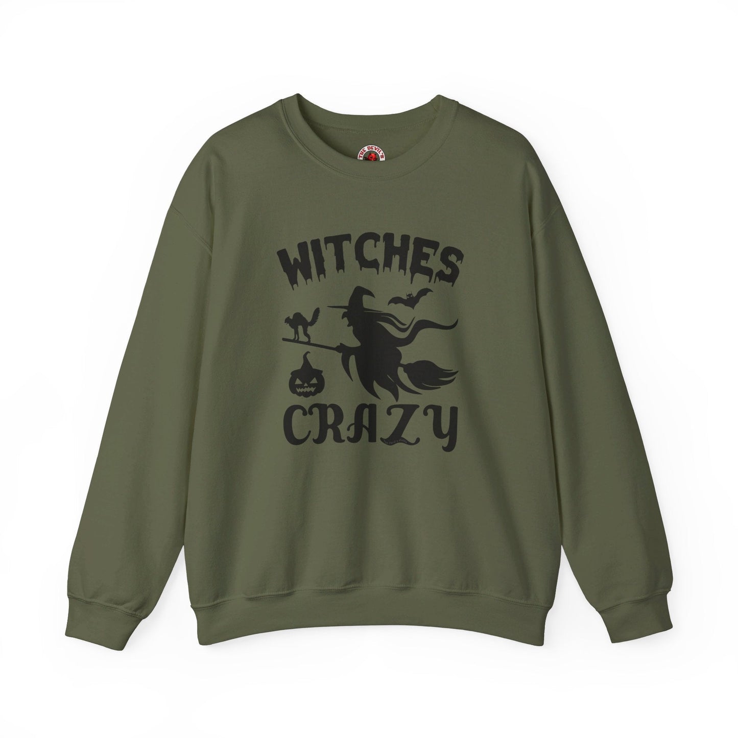 Witches Crazy Crewneck Sweatshirt The Devil's Pickle