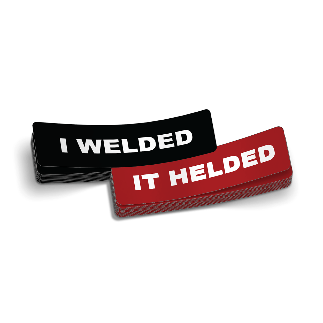 I Welded Hard Hat Decal Armed American Supply