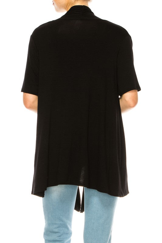 Solid, relax fit cardigan with an open front Shop Style & More | Fresh Looks, Everyday Deals & Free Shipping