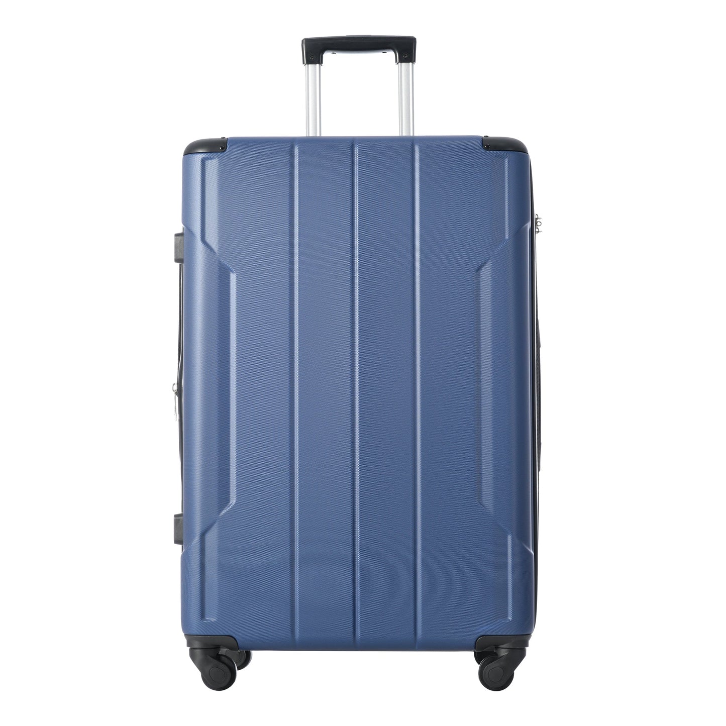 Hardshell Luggage Spinner Suitcase with TSA Lock Lightweight 20'' (Single Luggage) Blue + ABS + 20 Inch Carry On