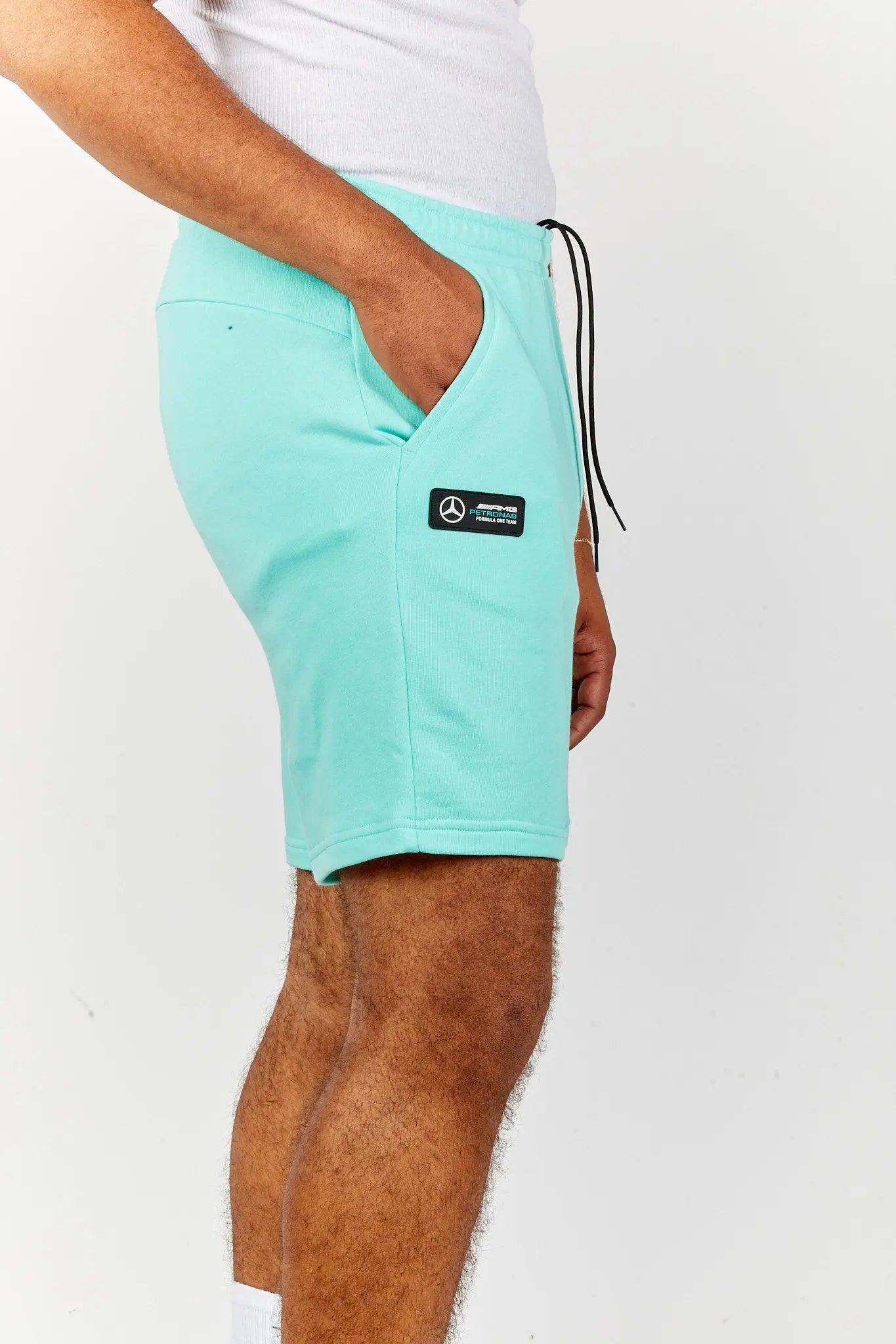Puma Mercedes-Amg Petronas Essentials Shorts Denim Exchange