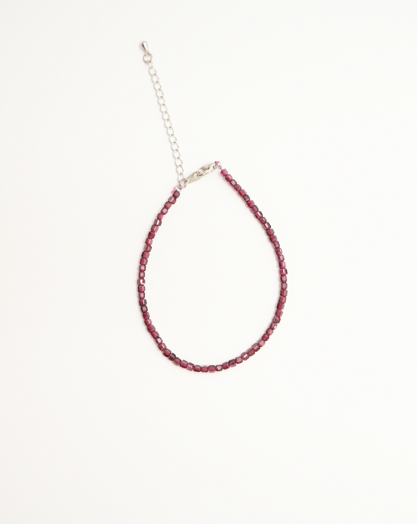 Natural Garnet Bracelet LUNAR VINES