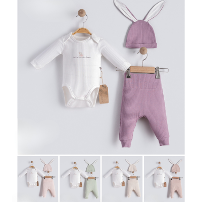 Hello Bunny 3 Piece Set Honey and Hive