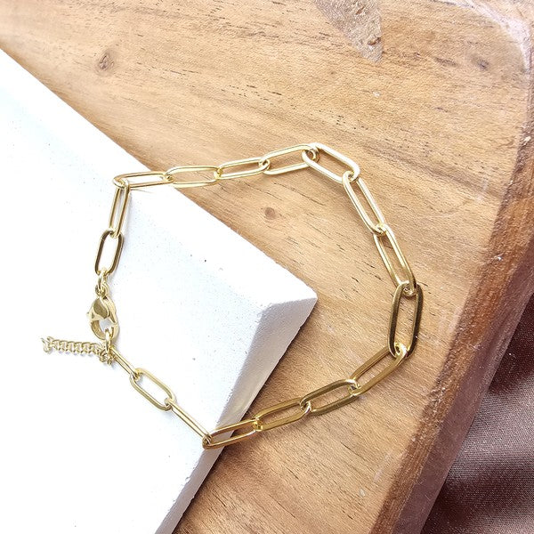 Luxe Gold Paperclip Bracelet Shop Style & More | Fresh Looks, Everyday Deals & Free Shipping