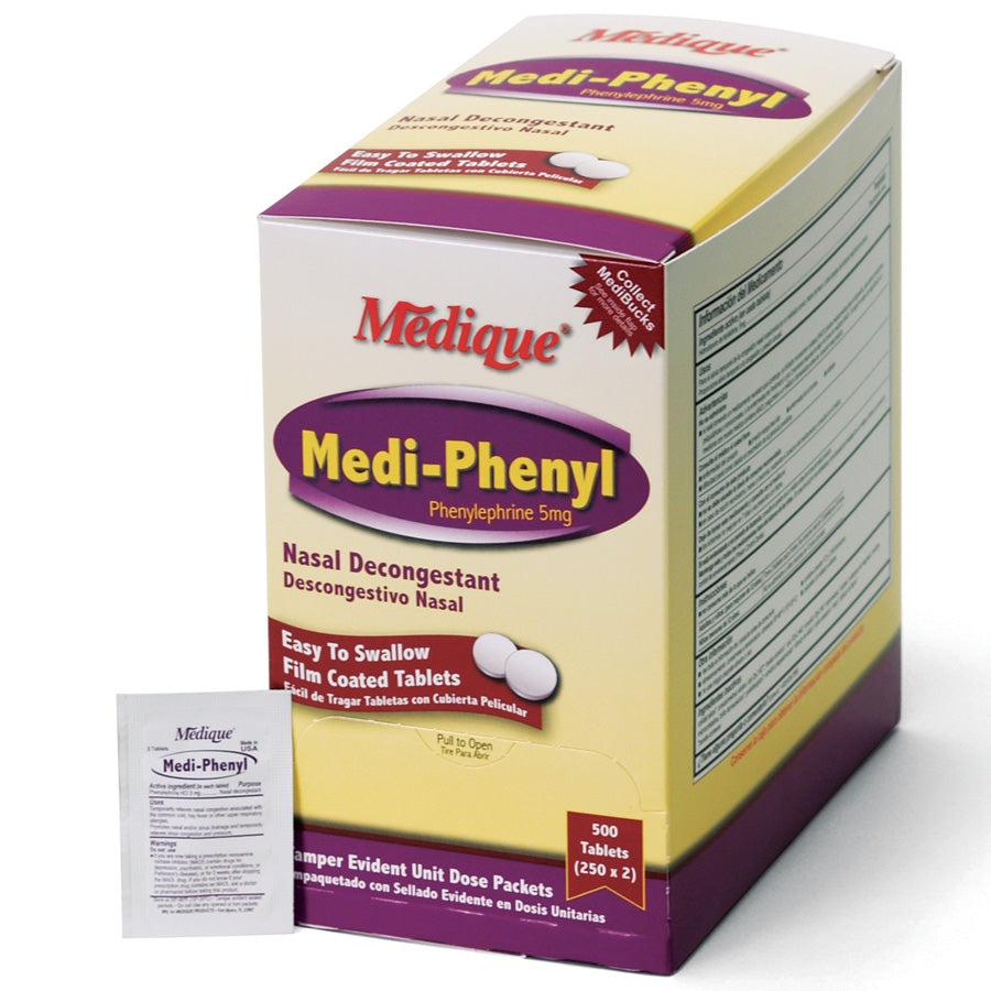 Medi-Phenyl, 500/box quakekits.com