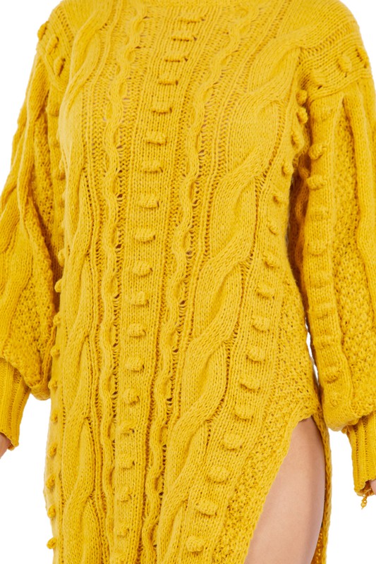 WOMEN FASHION SWEATER DRESS BY CLAUDE