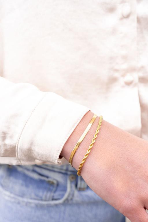 Luxe Silver Rope Bracelet Shop Style & More | Fresh Looks, Everyday Deals & Free Shipping