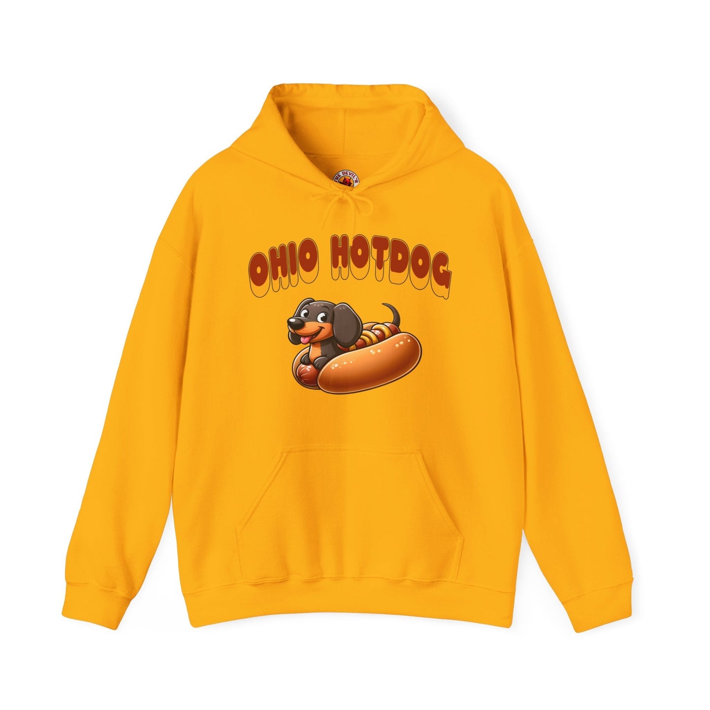 Ohio Hotdog Hooded Sweatshirt The Devil's Pickle