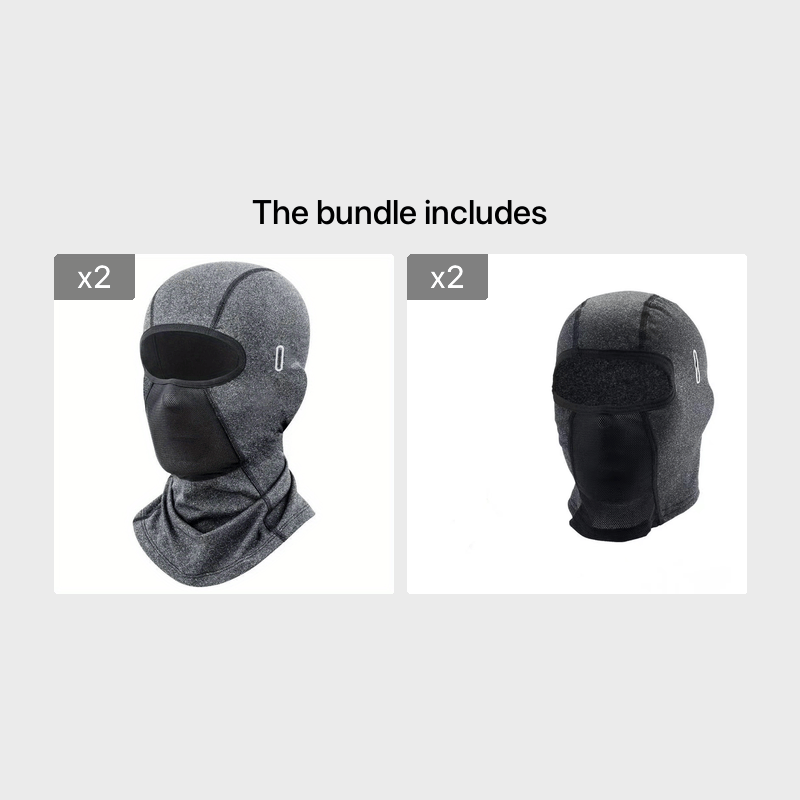 Breathable & Warm Motorcycle Riding Neck Gaiter • Adjustable Ear Loops • Full Face Coverage for Winter, Skiing, And Street Bikes • Skiing Accessory • Sleek Design • Flexible Fit NovaCart