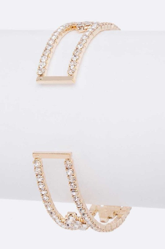Rhinestone Designed Open Cuff Shop Style & More | Fresh Looks, Everyday Deals & Free Shipping