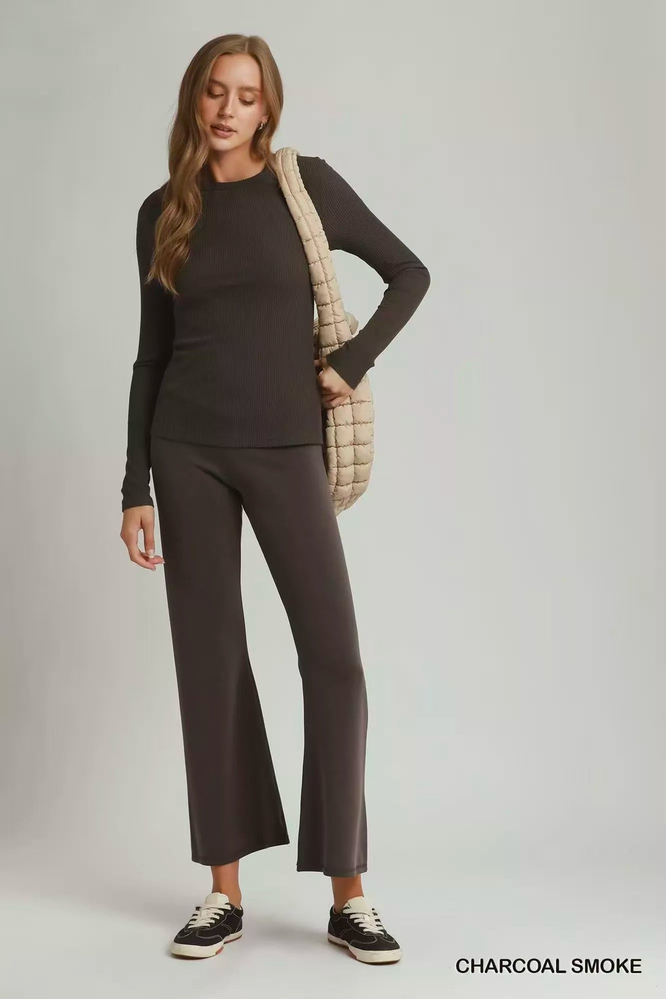 Umgee Brushed Rib Long Sleeve Top New Era Fashion LLc