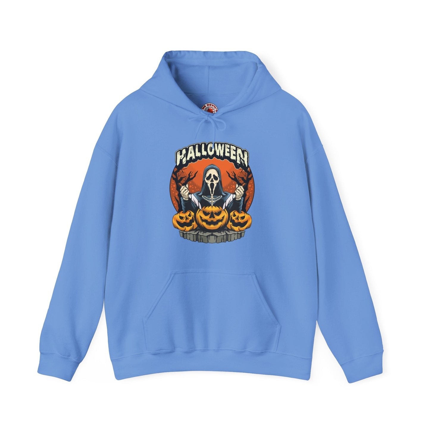 Screamer Killer Ghost Halloween Hooded Sweatshirt The Devil's Pickle