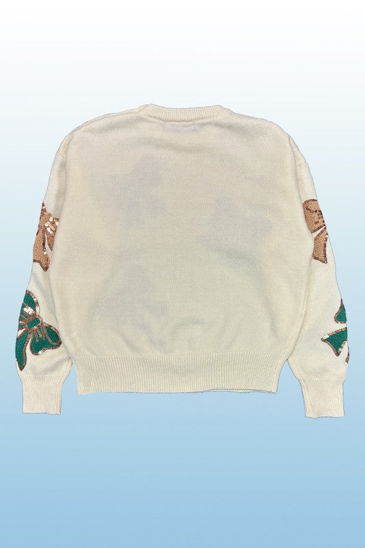 Sequins bow sweater Shop Style & More | Fresh Looks, Everyday Deals & Free Shipping