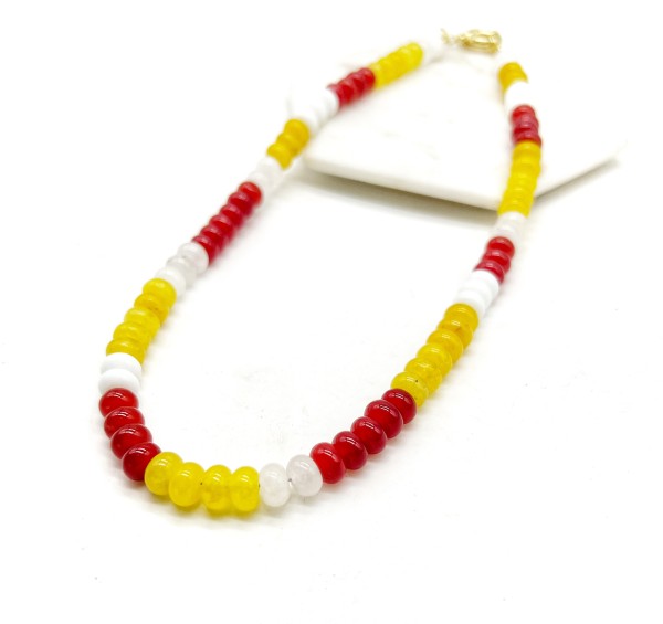 KC Chiefs Beaded Stone Necklace NFL Kansas City Shop Style & More | Fresh Looks, Everyday Deals & Free Shipping