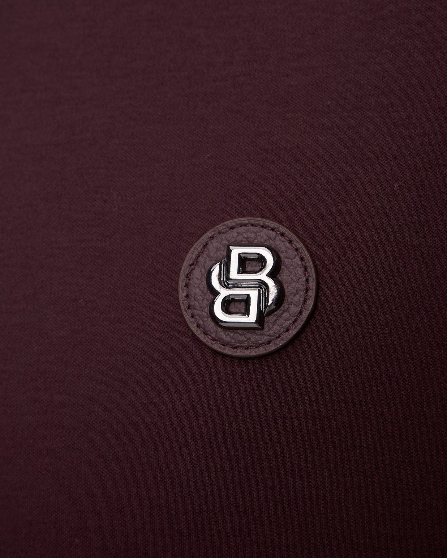 Boss Double Monogram Polo - Burgundy Denim Exchange