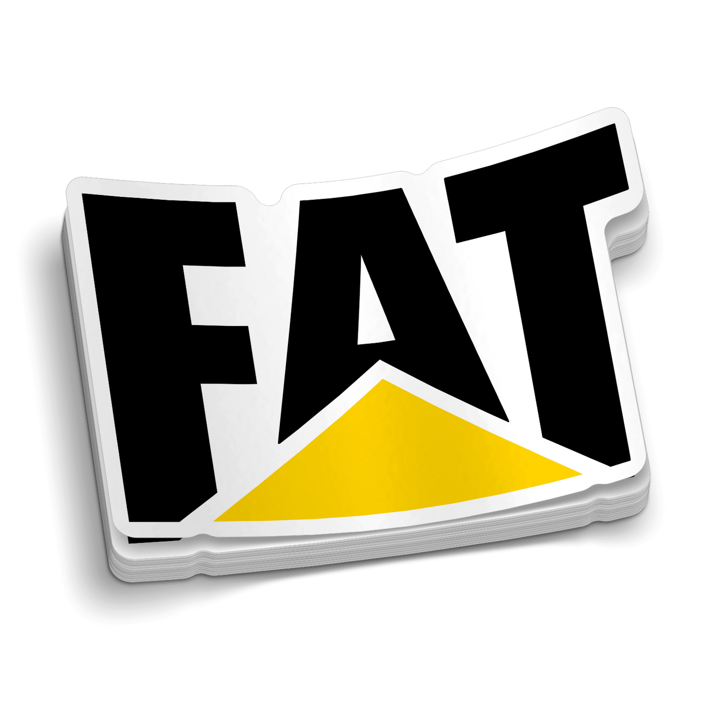 Fat - Hard Hat Decal Armed American Supply