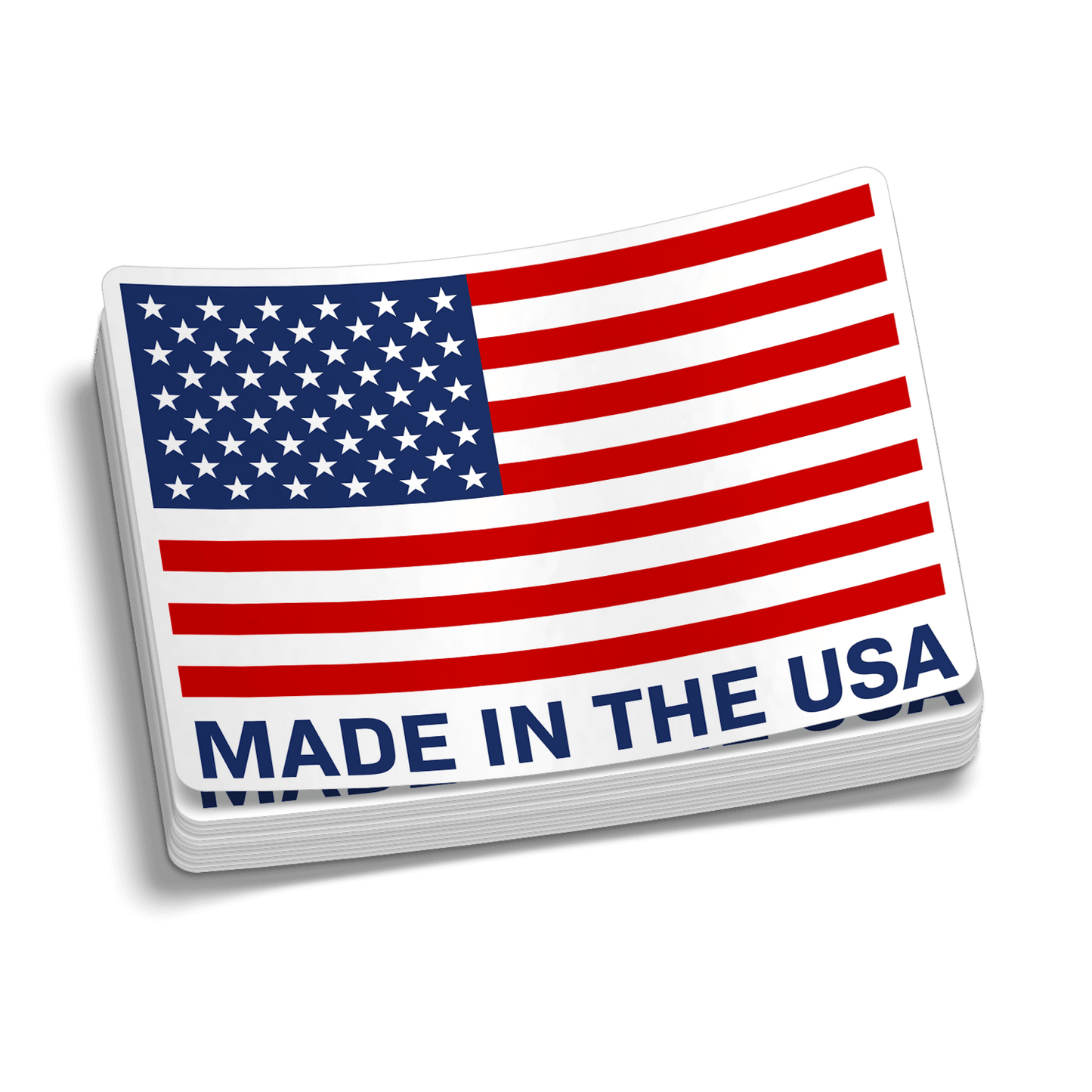 Made In The USA - Hard Hat Decal Armed American Supply